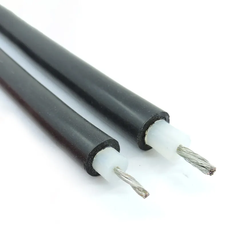 Câble électrique en caoutchouc haute température, 150kv, 2,5 mm2 AGG DC, câble de silicone épais, isolé, à haute tension