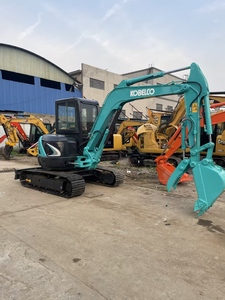 Excavadora Hidráulica Usada Kobelco SK50SR, Miniexcavadora de 5 Toneladas, Origen Japón, Cola Corta, Pintura Original, Pocas Horas de Trabajo - Product Image 6