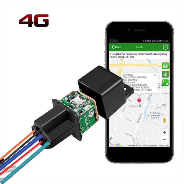 GT67 Multi Working Mode Real Time Tracking MV730 Car GPS Trackers Shock Alarm 4G Vehicle Tracking System With Free Software