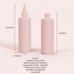 Botol Plastik Desain Baru Choebe Custom, Botol Kosong untuk Minyak Rambut, Botol Aplikator Putar untuk Perawatan Rambut dan Kemasan Perawatan Kulit - Product Image 2
