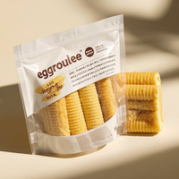 Emballage de produits comestibles de collation de chips croquantes à la cannelle de fruits imprimés sur mesure Sacs en mylar écologiques