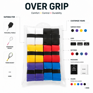 RS Factory, vente en gros, sur mesure, revêtement de raquette de tennis et de paddle de haute qualité en PU, <span class=keywords><strong>SP750</strong></span>, pour joueurs professionnels - Product Image 1
