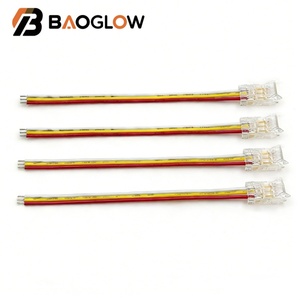 แผ่นยึดติดบอร์ด LED ความหนาแน่นสูงแบบมีสาย SMD COB Mini Crystal Buckle ขนาด 10 ซม. ซีรีส์ DuPont 2 พิน 3 พิน 5 พิน 8 มม. 10 มม. 5 มม. - Product Image 6