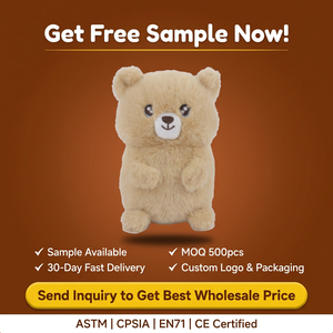 Orsacchiotto di Peluche Seduto, Morbido Giocattolo <span class=keywords><strong>per</strong></span> <span class=keywords><strong>Neonati</strong></span> e Bambini, Regalo <span class=keywords><strong>per</strong></span> Casa e Cameretta - Product Image 3