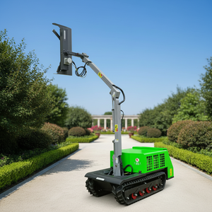 Podadora Eléctrica de Brazo Cantilever Tipo Oruga DC72V 3000RPM con Cortasetos de Altura Ajustable para Mantenimiento de Jardines CE - Product Image 1