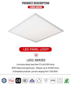 Tùy chỉnh cạnh/Back lit <span class=keywords><strong>LED</strong></span> bảng điều chỉnh ánh sáng 600x600 mét cao lumen phẳng thương mại trần chiếu sáng cho văn phòng bán lẻ - Product Image 3