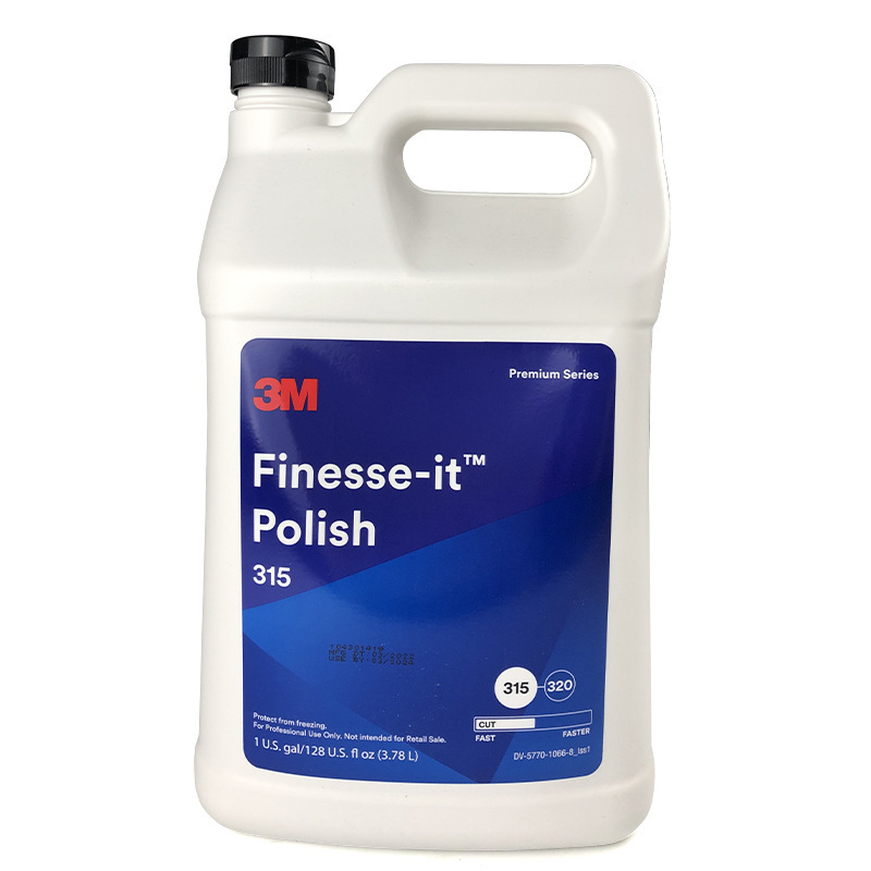 3M320 Industrial Polishing Liquid White Wax
