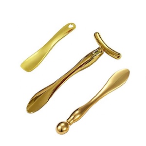 Mini espátula de metal para maquiagem, colher cosmética para mulheres e meninas - Product Image 1