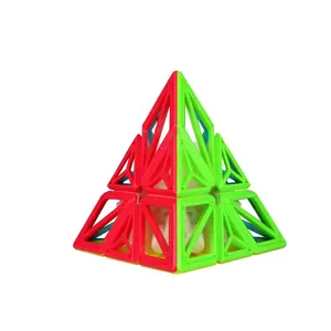Vendita all'ingrosso cubo di 42-QIYI giocattoli cubo magico all'ingrosso DNA piramide con colorful