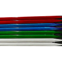 Bâtons de hockey sur glace personnalisés PatsSport de haute qualité, en carbone composite, couleur argent, fabriqués en Chine