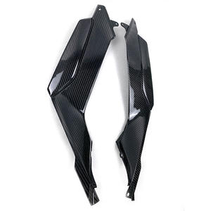 Accessoires de moto transparents en Fiber de carbone, brillant, pour <span class=keywords><strong>Honda</strong></span> CBR1000RR, CBR1000 <span class=keywords><strong>RR</strong></span> 2020 <span class=keywords><strong>2021</strong></span>, carénage latéral modifié, 3K - Product Image 1