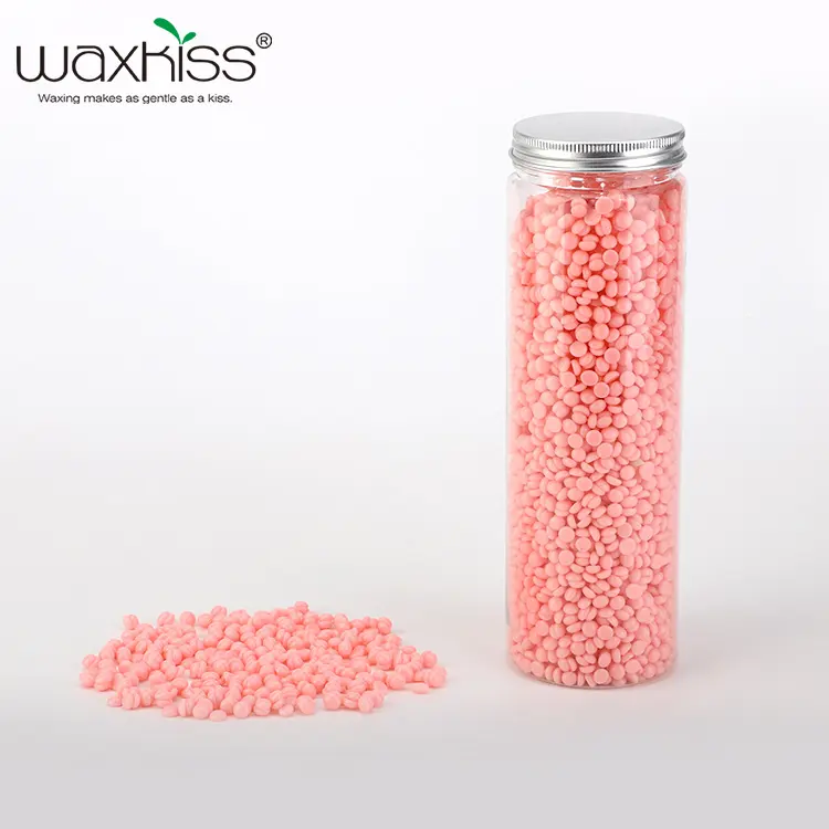 Waxkiss New Product Wax Beads High-end Wax beans Hair Removal Hard Wax 400g customized Depilatory Beads