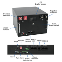 Boîtier de batterie de stockage d'énergie Ampulse JK BMS DIY empilable 51.2V 280/314Ah LiFePO4, 6000 cycles, 4 cellules, -35-60°C