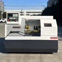 Tour horizontal CNC à lit plat mini CK6130 à broche unique, entièrement automatique, haute précision, haute qualité, de fabrication chinoise, compatible Fanuc/GSK