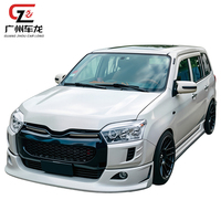 Kit carrosserie direct usine pour Toyota PROBOX 2014-2019 : Lame avant, Lame arrière, Jupes latérales en plastique ABS – Pièces automobiles de mise à niveau