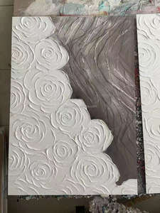 <span class=keywords><strong>ภาพ</strong></span><span class=keywords><strong>วาด</strong></span><span class=keywords><strong>สี</strong></span>น้ำมันดอกกุหลาบขาวแบบนามธรรม ศิลปะตกแต่งผนังแบบ 3 มิติ <span class=keywords><strong>ภาพ</strong></span>ตกแต่งผนัง<span class=keywords><strong>สี</strong></span>เทา <span class=keywords><strong>ภาพ</strong></span><span class=keywords><strong>วาด</strong></span><span class=keywords><strong>สี</strong></span>น้ำมัน<span class=keywords><strong>ดอกไม้</strong></span> <span class=keywords><strong>ดอกไม้</strong></span><span class=keywords><strong>อะ</strong></span><span class=keywords><strong>ค</strong></span><span class=keywords><strong>ริ</strong></span><span class=keywords><strong>ลิ</strong></span>ก <span class=keywords><strong>ภาพ</strong></span><span class=keywords><strong>วาด</strong></span>ด้วยมีด - Product Image 3