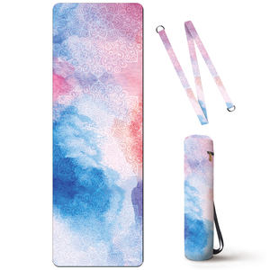 Tappetino Yoga in Gomma Scamosciata da 1mm - Pieghevole e Leggero, Antiscivolo con Presa Forte, Perfetto per Viaggiare, Ideale per Yogini con Stili di Vita Frenetici - Product Image 2