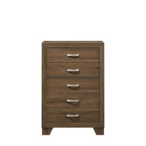 Arcón de 5 cajones DB Oak Solución de almacenamiento elegante con material de roble duradero y 5 cajones - Product Image 3