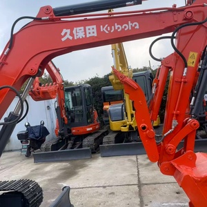 Gebruikt Kubota U55-5 5,5 ton minikraan Kubota V2607 motor 0,2 m³ bak lage uren Japanse oorsprong - Product Image 6