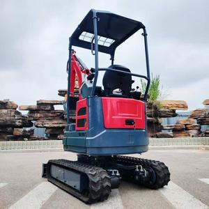 콤팩트 크롤러 굴삭기 디젤 엔진 미니 굴착기(1년 보증) 농장 정원 건설용 - Product Image 2