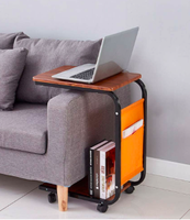 Table basse multifonctionnelle mobile pour salon, table d'appoint pour canapé, table pour ordinateur portable, vente en gros d'usine