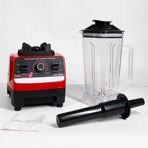 Mixeur Commercial 2-en-1 Silver Crest 4500W Grande Capacité 2L, Broyeur Robuste Portable pour Usage Domestique et Professionnel - Product Image 3