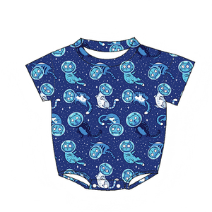 Baju Bayi Bambu Cetak Kartun ODM, Romper Bayi Pendek, Onesie Bayi Baru Lahir, Pakaian Bayi Custom, Baju Tidur Bayi - Product Image 5