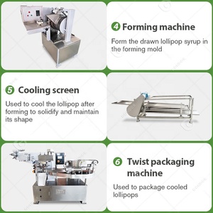 Automatic Warping India Center Filled Bubble Gum <strong>Kids</strong> <strong>Candy</strong> Ball Shape <strong>Lollipop</strong> Make <strong>Machine</strong> with Fill Form - Product Image 6