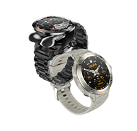 Montre connectée D13 TWS pour appels et musique, hommes et femmes, fréquence cardiaque, oxygène sanguin, mode multisports, Android IOS, avec écouteurs