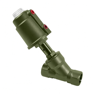 Vanne d'angle pneumatique à double action COVNA, DN15 1/2 pouce, en acier inoxydable, pour le contrôle de l'eau et de la vapeur, avec une durée de vie de 90 jours - Product Image 3