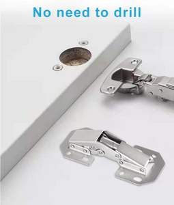 Bisagra de puerta de rana de hierro ajustable de gran oferta, bisagra de puente hidráulico de cierre suave para cocina, dormitorio, gabinetes de oficina en casa - Product Image 4