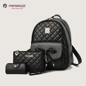 # LZ295 zaino da <span class=keywords><strong>donna</strong></span> in pelle PU vegana con Logo leggermente personalizzato zaino da <span class=keywords><strong>donna</strong></span> di marca per zaino trapuntato da <span class=keywords><strong>donna</strong></span> - Product Image 1