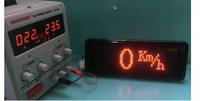 Nouvel arrivage Écran d'affichage GPS Compteur de vitesse numérique Horloge Température pour passager BUS