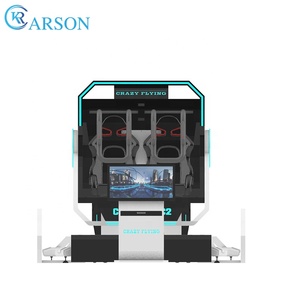 9D VR cánh tay robot mô phỏng 360 quay máy bay nhà giáo dục sân bay nhà trẻ ngoài trời kim loại 360 vr - Product Image 4