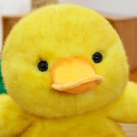 Grosir Pabrik Boneka Hewan Interaktif Lucu Bebek Kuning untuk Hadiah Ulang Tahun