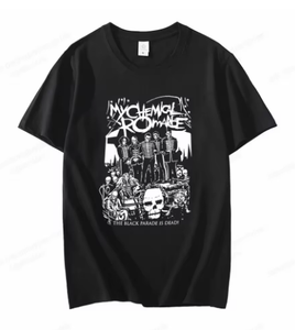 Camiseta de My Chemical Romance para mujer, camisetas a la moda, camiseta de Hip Hop para hombre, camiseta informal de verano, camiseta Vintage de Anime Unisex - Product Image 2