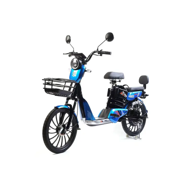 L'usine de scooter électrique de haute qualité peut personnaliser la production d'autocollants LOGO 48V 350W moto vélo électrique