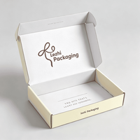 Cajas de Embalaje Personalizadas Populares con Impresión Personalizada, Caja de Envío Corrugada de 2.3 mm, Caja de Envío por Correo