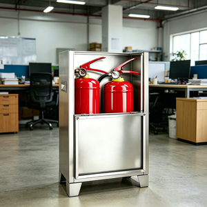 ตู้เก็บอุปกรณ์ดับเพลิงสแตนเลสขายส่งจากโรงงาน - Product Image 1
