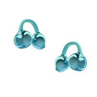 Mini TWS oordopjes voor V5.3 met microfoon, IPX4 waterdicht, Hi-Fi stereogeluid voor gebruik in de luchtvaart & door DJ's, sportdesign, mini tasje