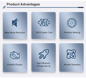 इलेक्ट्रिक गियर मोटर गति प्रतिकार गियरबॉक्स नीले रंग स्टेपर कृमि गति कृषि उद्योगों के लिए - Product Image 4