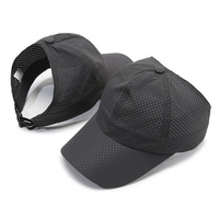 Visera Deportiva Ligera de Nailon de Secado Rápido, Gorra de Malla Personalizada para Playa, Ciclismo, Viajes, Pesca, Protección Solar Transpirable para Uso Diario al Aire Libre