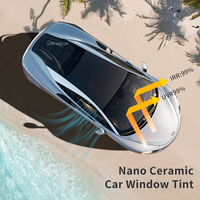 IRR99 % UVR99 % Contrôle de la chaleur Film de fenêtre de sécurité de voiture en céramique Uv Nano teinté résistant à la chaleur
