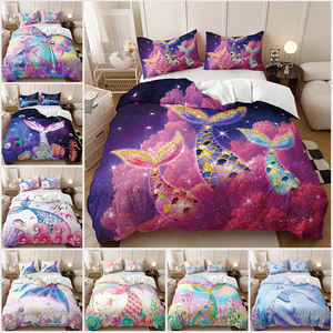 High Quality 3D Digital Printed Cartoon 100% Polyester Microfiber Duvet Cover Custom Comforter Set Eco-Friendly Durable <strong>Bedding</strong> - Product Image 2