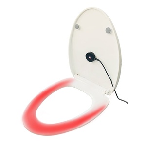 Asiento de Inodoro Inteligente Moderno con Calefacción y Sensor Automático, Tapa de Inodoro Eléctrica Calefactada Segura y de Ahorro Energético - Product Image 1