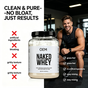 Bioby OEM Marque Privée Protéine de Lactosérum de Bovins Élevés en Pâturage Sans Arôme 25g pour la Croissance Musculaire et la Récupération 2LB 907g - Product Image 3