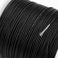 Fil de connexion industriel ECHU 1015 Type 16AWG en cuivre massif étamé, isolé PVC 105°C 600V, pour usage automobile, bobine de 100M