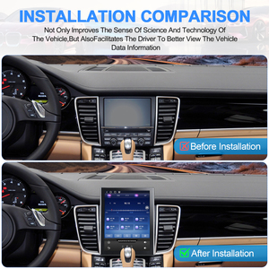 Navihua New for Porsche Panamera 2010-2018 Android 10.4" Tesla Style Touch Screen Multimedia DVD <b>Player</b> Carplay GPS Radio Panel - Product Image 4