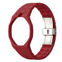 Casing Jam Tangan Bio Keramik Mewah, Tali Bioceramics, Modifikasi Tali untuk Royal Pop Swatch, Tali untuk Royal Pop, Tali Pergelangan Tangan untuk Royal Pop