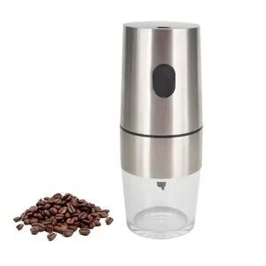 Penggiling biji kopi Mini elektrik pribadi, penggiling kopi untuk biji kopi, rempah-rempah, bumbu, kacang JC30